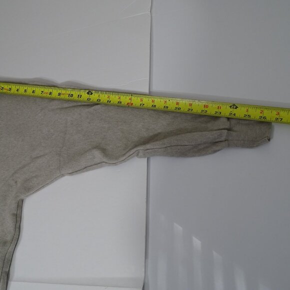 Pink Lily Turtleneck Oversized Knit Sweater Dress Women Size M Gray Dolman Slv - Picture 8 of 11